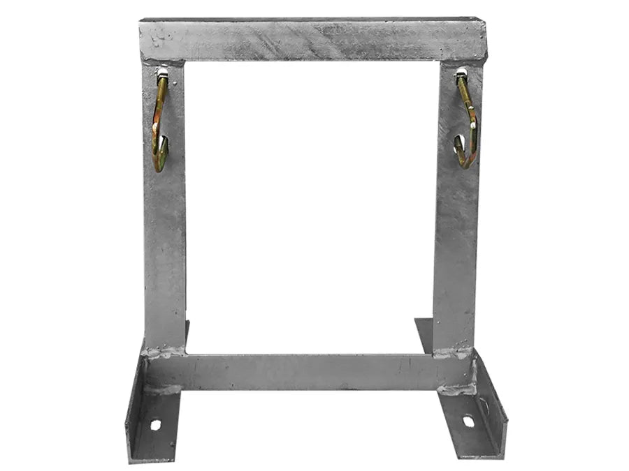 Square Wall Bracket – 390mm Off Set