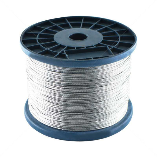Nemtek Braided Wire - Galvanised 1.2mm - 680m / 5Kg Reel 2