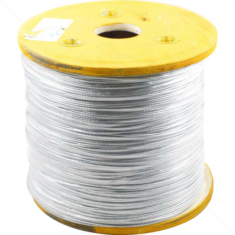 Braided Wire - Galv 2mm 20Kg Reel 1000m