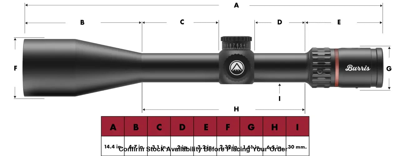 BURRIS SCOPE FULL FIELD 6-24X50MM E3 SPA KSH - BURRIS SCOPE FULL FIELD
