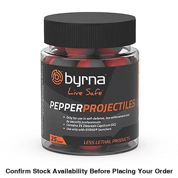 BYRNA .68 CAL PEPPER 25 COUNT - Guards On Duty Shop