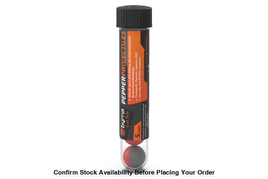 BYRNA .68 CAL PEPPER 5 COUNT - Guards On Duty Shop