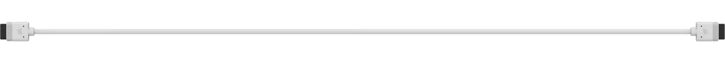 Corsair iCUE LINK Cable; 1x 600mm with Straight connectors; White