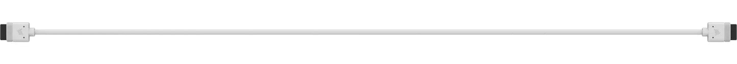 Corsair iCUE LINK Cable; 1x 600mm with Straight connectors; White