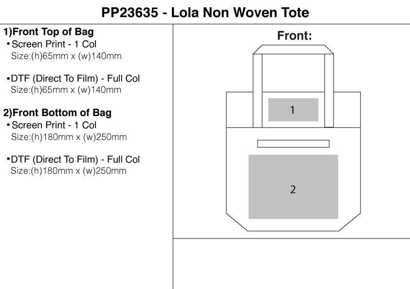 Lola Non Woven Tote