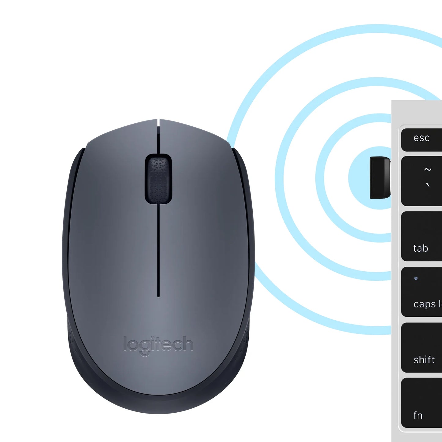 Logitech(R) M170 Wireless Mouse - Grey - Guards On Duty Shop & Security Guards