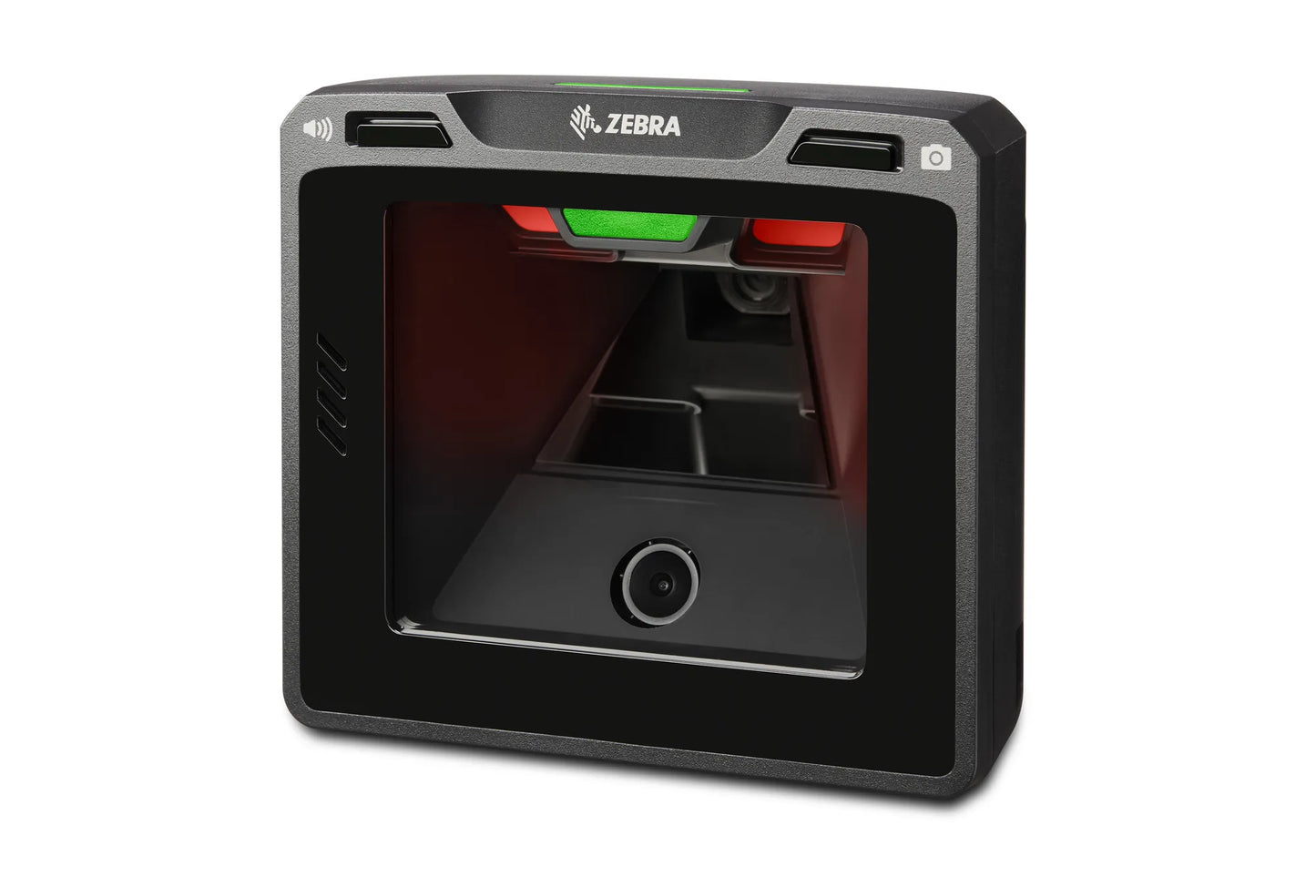 Zebra SP7208: Single Plane; Vertical; Multi-Interface; AUX Port; Standard Range; Midnight Black