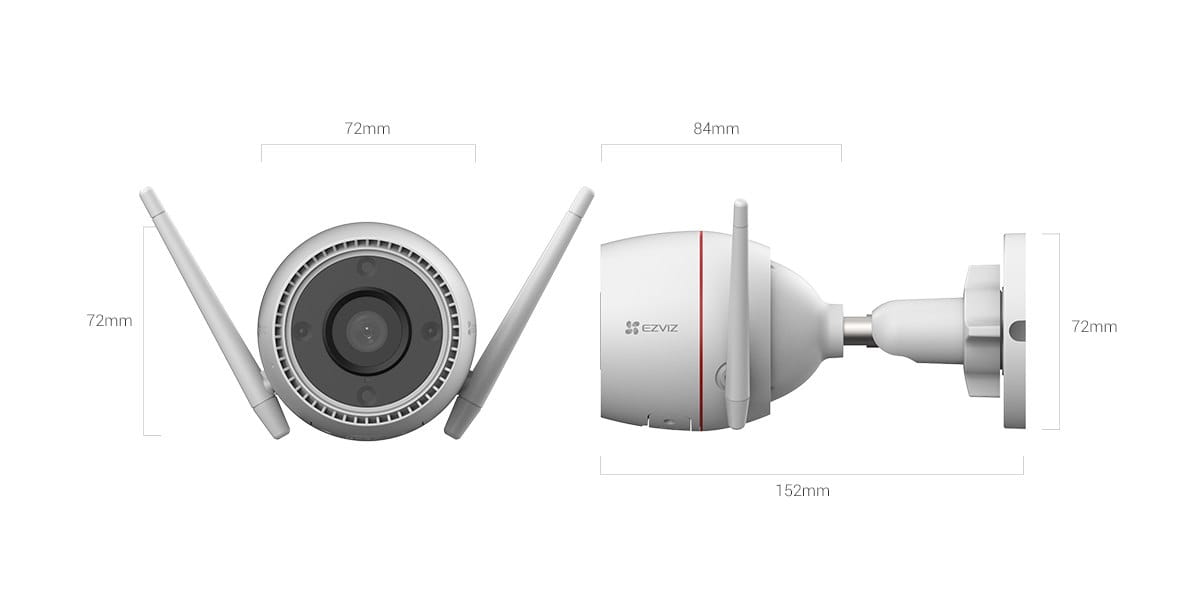 EZVIZ H3C 3K (5MP) Wi-Fi AI Smart Home Camera
