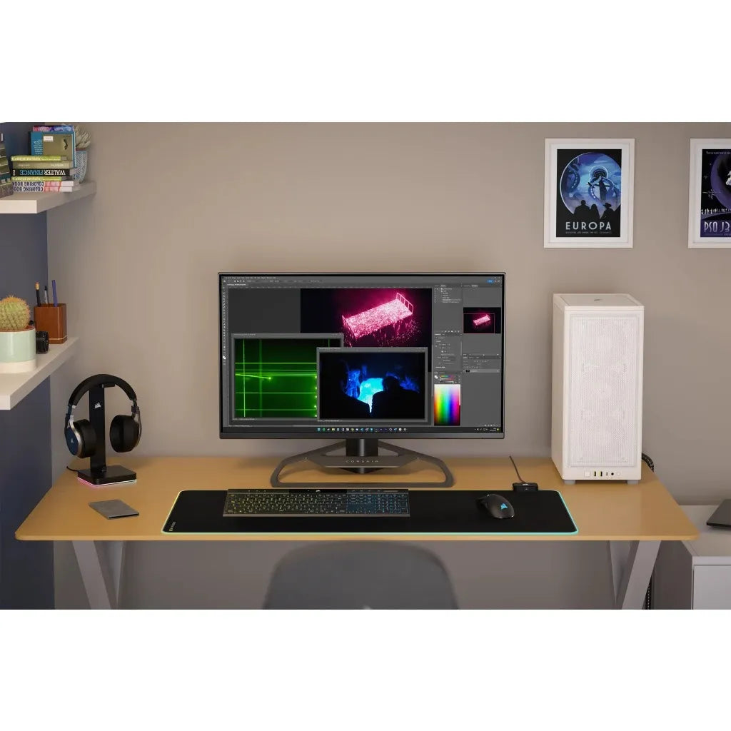 2000D AIRFLOW White Mini-ITX PC Case; 3x 2.5'' Drive Bays; Up to 360mm Radiator compatible
