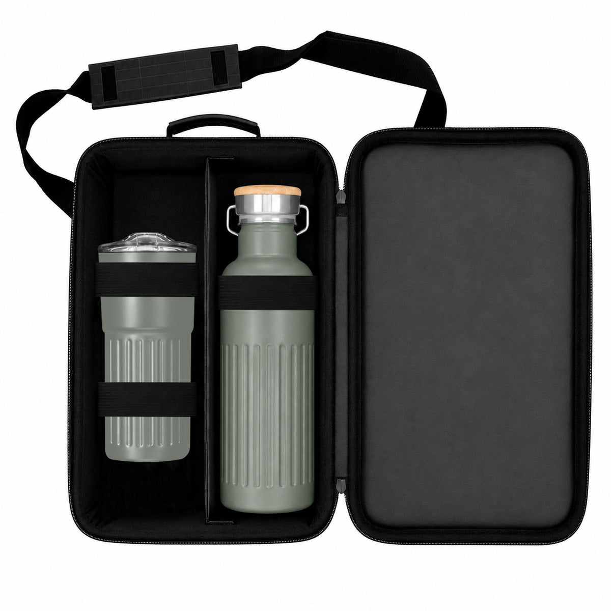 Explorer Flask & Tumbler Gift Set - Grey