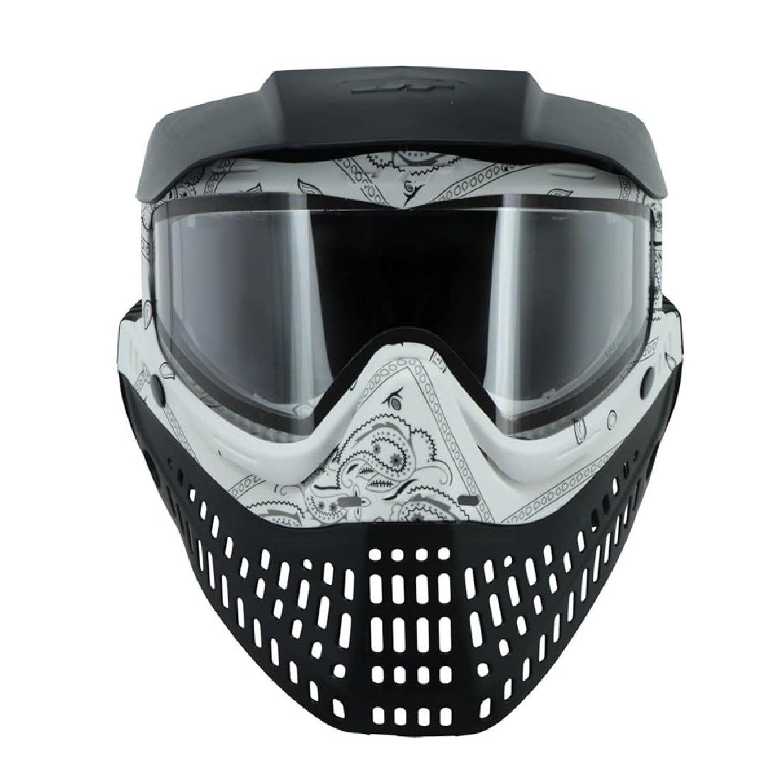 JT SPECTRA PROFELX LE GOGGLE BANDANA WHITE W/CLEAR & SMOK