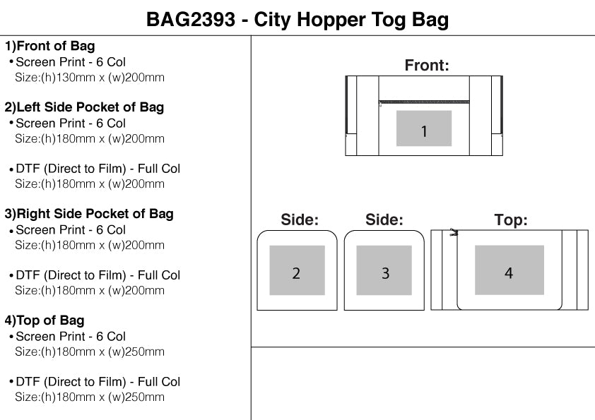 City Hopper Tog Bag