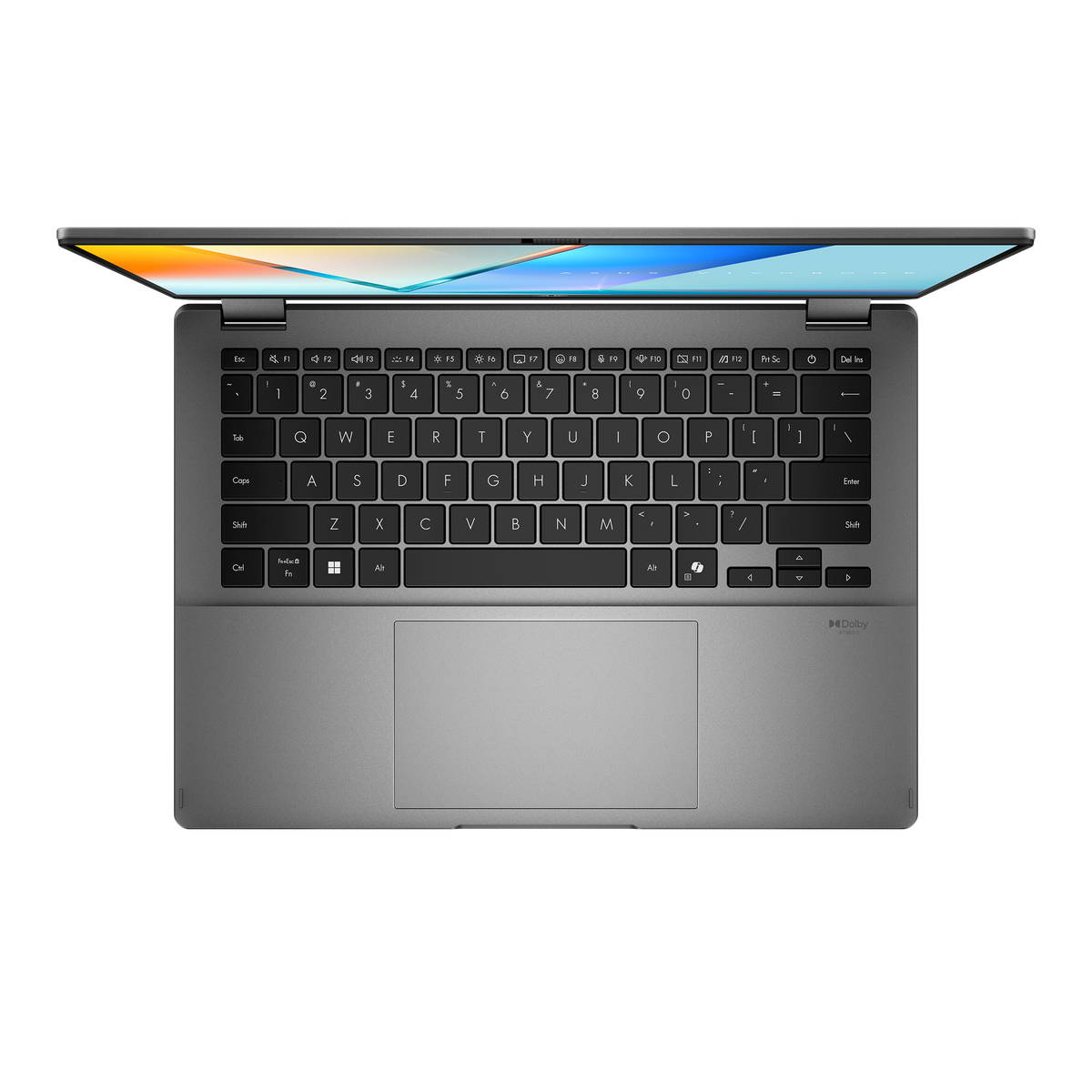 ASUS VIVOBOOK S14 FLIP|TP3407SA-OU716512G1X|14'' OLED WUXGA|GRAY|300NITS|TCH|ULTRA 7 256V|16GB DDR5 OB|512GB SSD|STYLUS|WIN11P