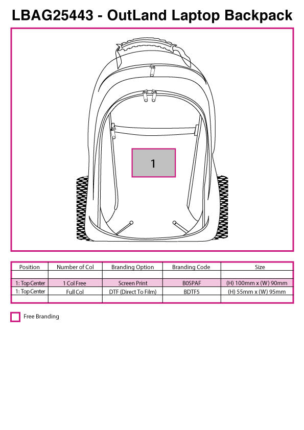 OutLand Laptop Backpack