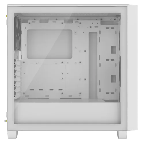 3000D AIRFLOW White Mid-Tower PC Case; 2x 3.5'' | 2x 2.5'' Drive Bays; Up to 360mm Radiator compatible; 2x 120mm fan incl