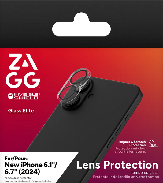 InvisibleShield Glass Elite AR (Camera) Apple iP16/16 PlusScreen