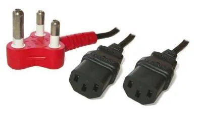 3M 2 HEADED DEDICATED POWER CABLE - Guards On Duty Shop & Security Guards