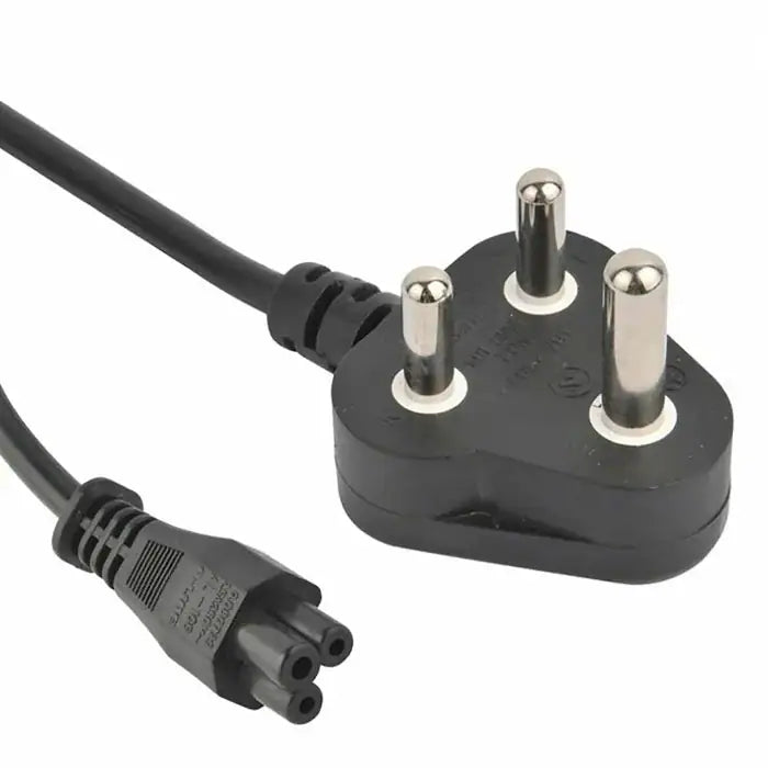 CLOVER POWER CABLE WITH NEW SOUTH AFRICAN PLUG - 1.8 - 2M