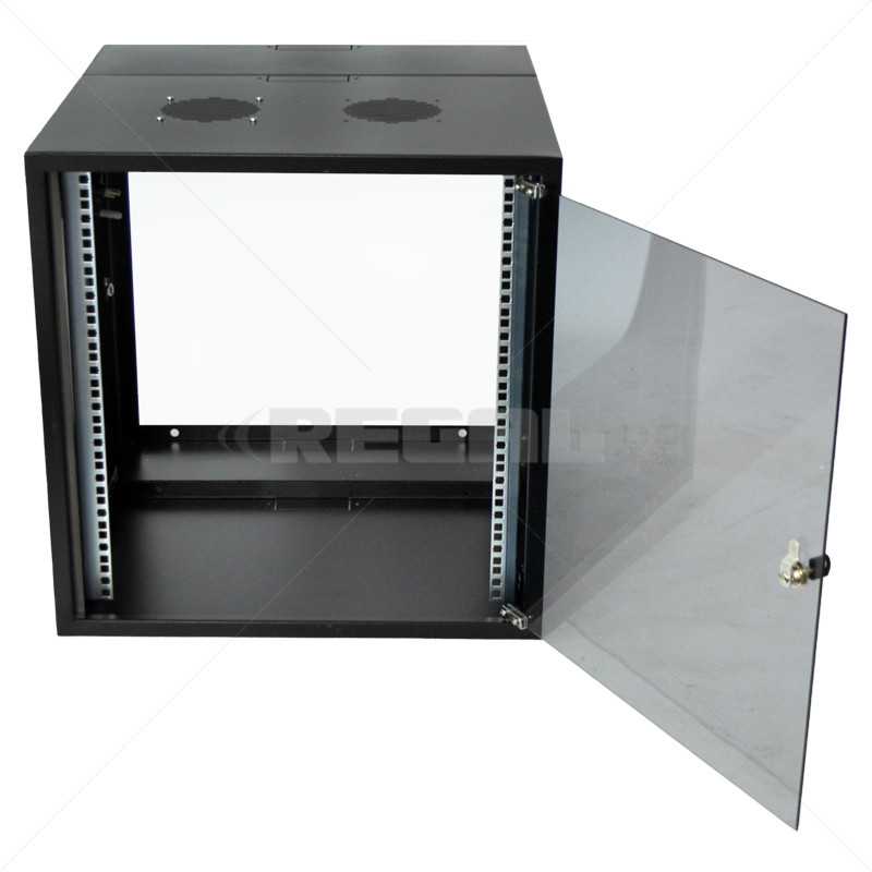 Cabinet 12U Wall Box S/frame 600mm F&P