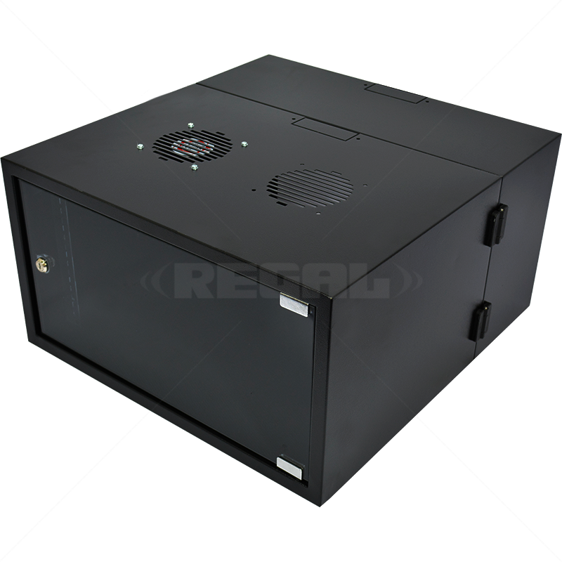 Cabinet 6U Wall Box S/frame 600mm F&P