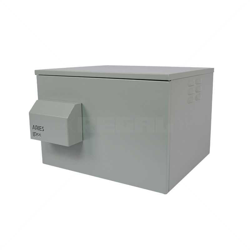 Cabinet 6U Wall Mount OD 600x450mm Grey