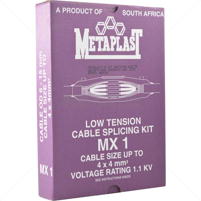 CABLE Splicing Kit - 4mm 1.1KV