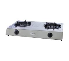 CADAC 2 Plate Stainless Steel Stove without Hose & Regulator