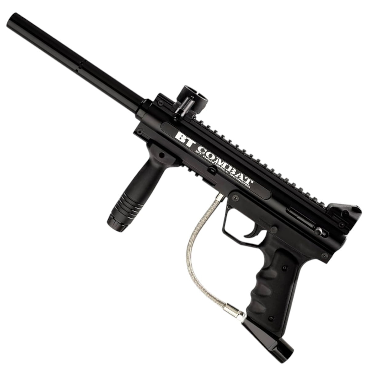 Empire Bt4 Combat Paintball Marker Black With Delta Elite Upgrade Combo