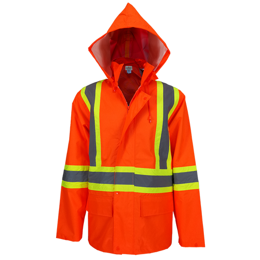 Pinnacle Canadian Rain Jacket Orange (S – 3XL)