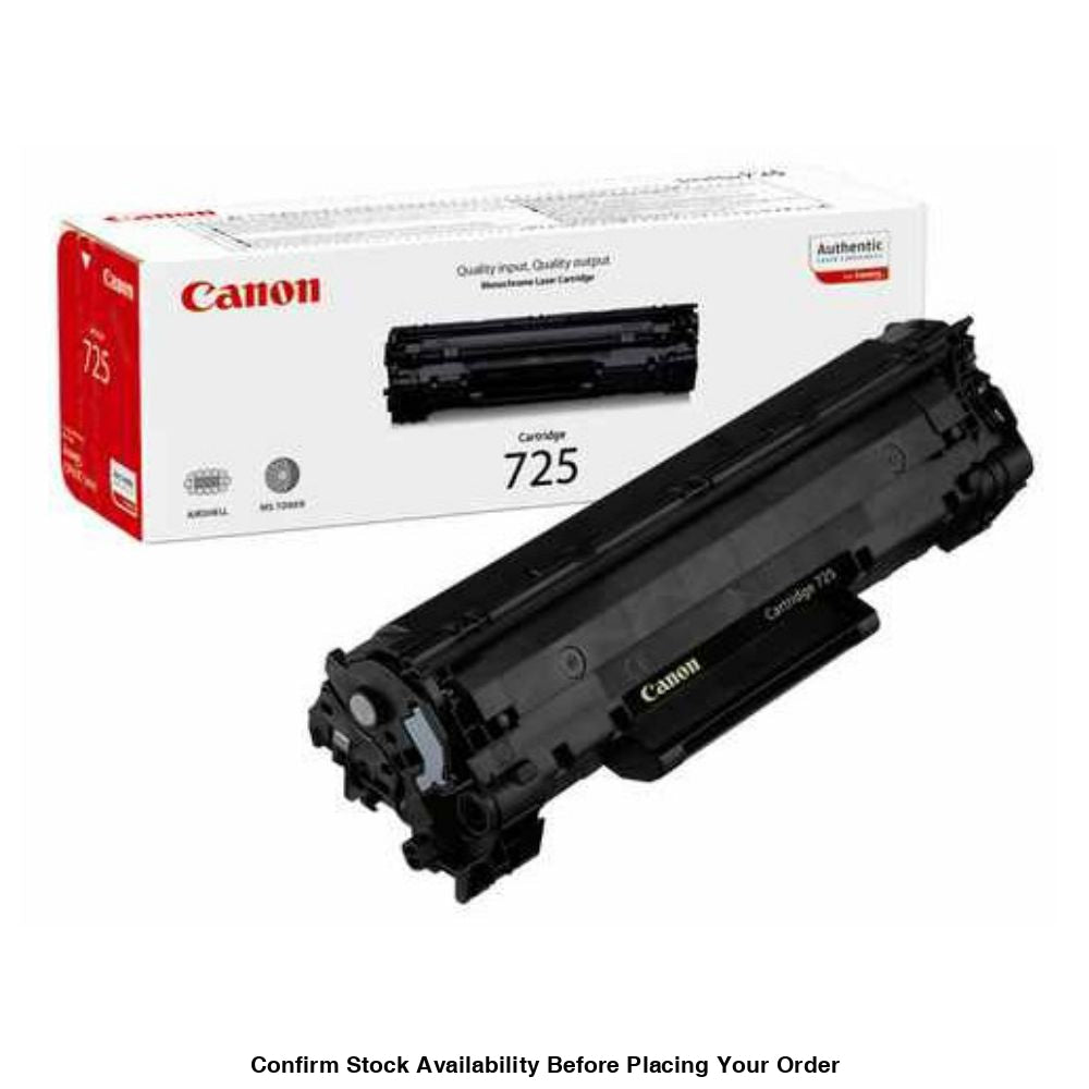 Canon 725 Black Laser Toner Cartridge