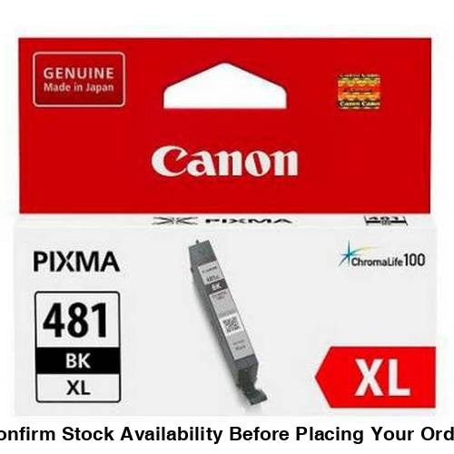 Canon CLI-481 XL BK - Guards On Duty Shop