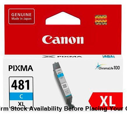 Canon CLI-481C XL Cyan Ink Cartridge
