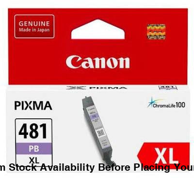 Canon CLI-481PB XL Photo Blue Ink Cartridge