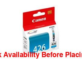 CANON-INK-CLI-426 C-IP4840/ IP4940/ MG5140/ MG5240/ MG5340/ MG6140/ MG6240/ MG8140 /MG8240/ MX884- YIELD 446 - Guards On Duty Shop & Security Guards