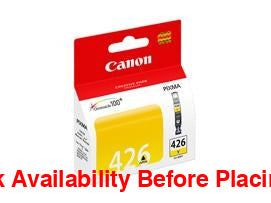 CANON-INK-CLI-426 Y-IP4840/ IP4940/ MG5140/ MG5240/ MG5340/ MG6140/ MG6240/ MG8140 /MG8240/ MX884- YIELD 446 - Guards On Duty Shop & Security Guards