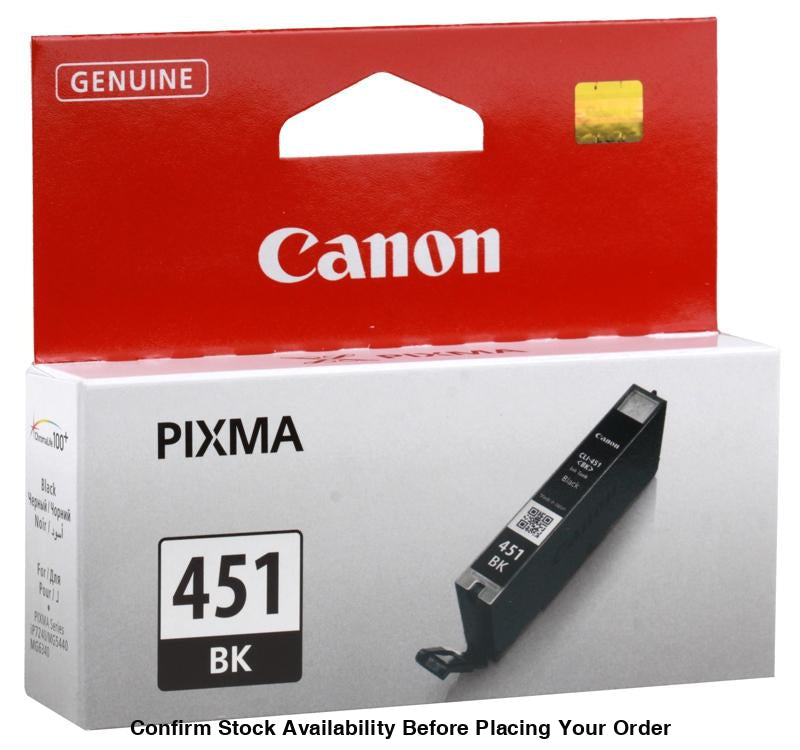 CANON-INK-CLI-451 BK-IP7240/ MG5440/ MG5540/MG5640/ MG6340/MG7140/MG7540/ MX924/ IX6840/ IP8740- YIELD 1795 - Guards On Duty Shop