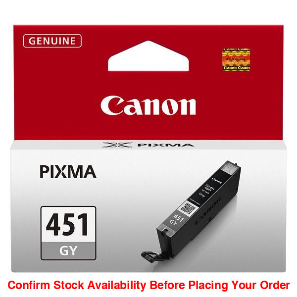 CANON-INK-CLI-451 GY-MG6340/MG7140/MG7540/ IP8740- YIELD 780 - Guards On Duty Shop & Security Guards