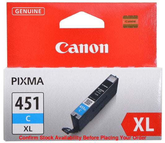CANON-INK-CLI-451 XL C-IP7240/ MG5440/ MG5540/MG5640/ MG6340/MG7140/MG7540/ MX924/ IX6840/ IP8740- YIELD 695 - Guards On Duty Shop & Security Guards