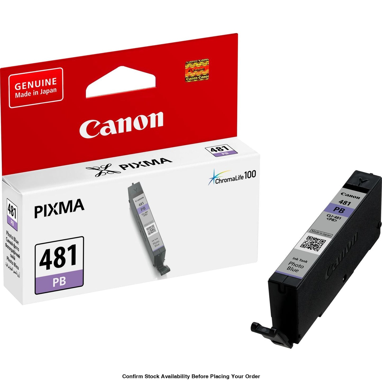 CANON-INK-CLI-481 PB-TS8140/ TS8240/ TS9140/ TS8340- YIELD 780 - Guards On Duty Shop