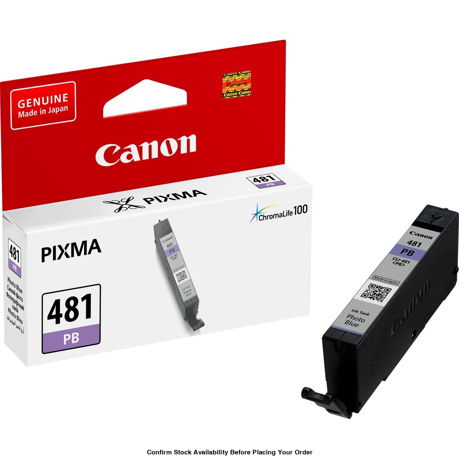 CANON-INK-CLI-481 PB-TS8140/ TS8240/ TS9140/ TS8340- YIELD 780 - Guards On Duty Shop