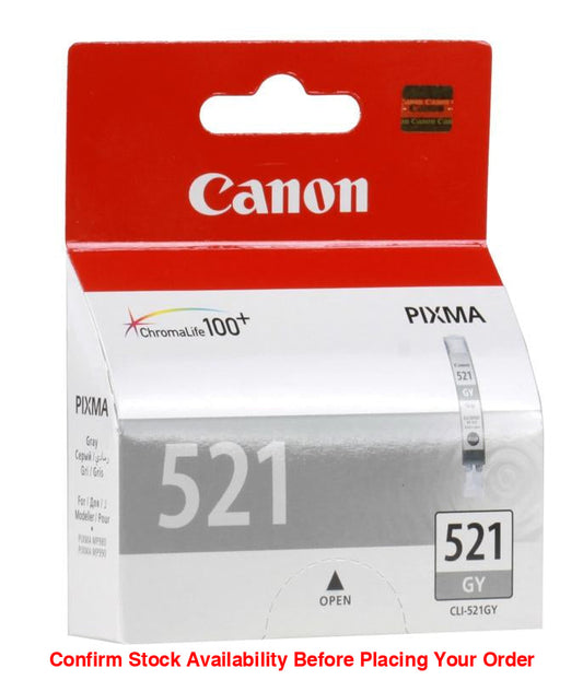 CANON-INK-CLI-521 GY-MP980/ MP990- YIELD 1395 - Guards On Duty Shop & Security Guards
