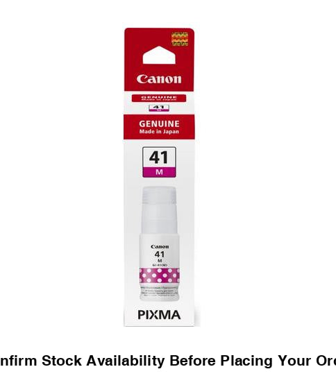 CANON-INK-GI-41 M-G1420/ G2420/ G2430/ G2470/ G3420/ G3430/ G3470 - YIELD OF 7 700 - Guards On Duty Shop