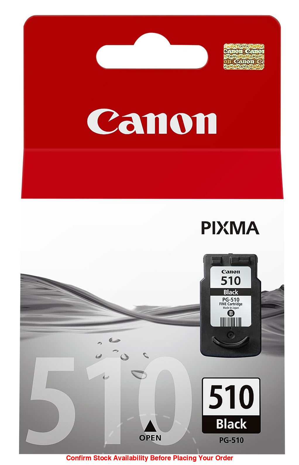 CANON-INK-PG-510 BK- IP2700/ MP230/ MP240/ MP250/ MP270/ MP280/ MP230/ MX320/ MX330/ MX340/ MX350 / MX360 / MX410 / MX420- YIELD 220 - Guards On Duty Shop & Security Guards