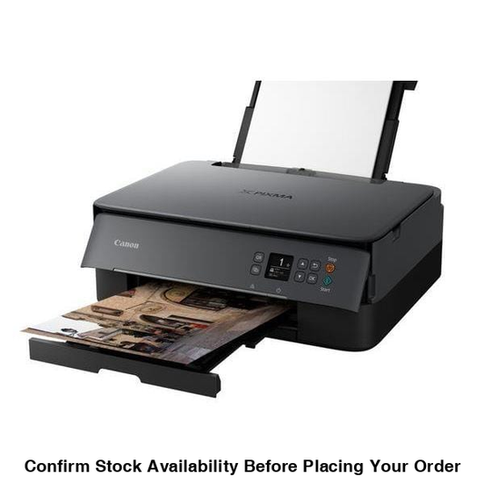 CANON PIXMA TS5340A INKJET MFP 3 IN 1 A4, BLACK - A4 MFP, PRINT, COPY AND SCAN. 13IPM MONO, 6.8 IPM COLOUR, 4800 X 1200 PRINT RESOLUTION, 1200 X 2400 DPI SCAN RESOLUTION, 100 SHEET PAPER HANDLING REAR TRAY, 100 SHEETS FRONT TRAY . AUTO DUPLEX, USB, WI-FI, - Guards On Duty Shop