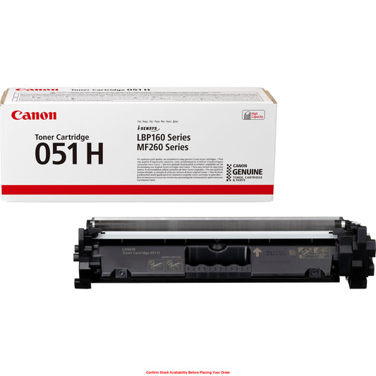 CANON-TONER- CRG 051H BK -LBP162DW / MF264DW / MF267DW / MF269DW - YIELD 4 100 - Guards On Duty Shop & Security Guards