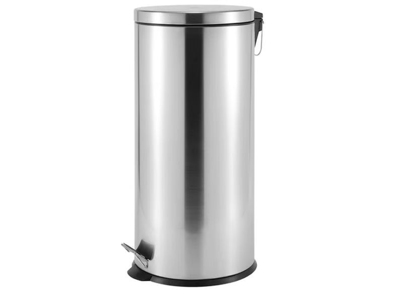 CASA 30L Step Bin Stainless Steel - Guards On Duty Shop & Security Guards