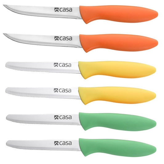 CASA Imola 6-Piece Food Prep Knife Set