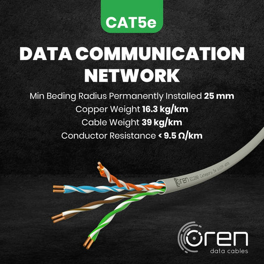 NAT Security - CAT 5 PURE COPPER 100M