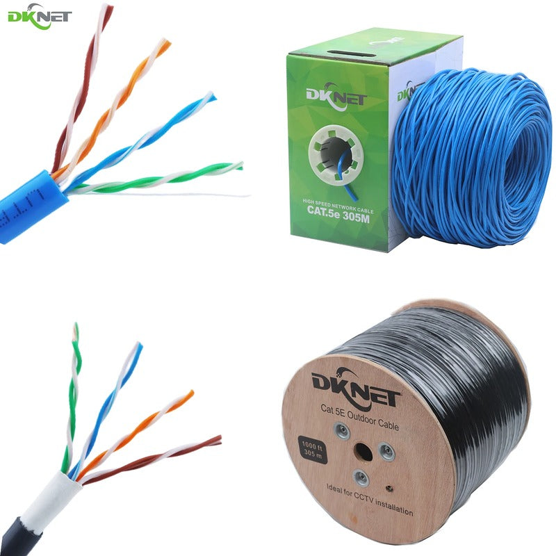 NAT Security - CAT5 CCA STP UV-PE OUTDOOR CABLE 100M