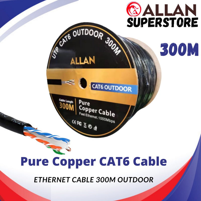 NAT Security - CAT 5 PURE COPPER 300M